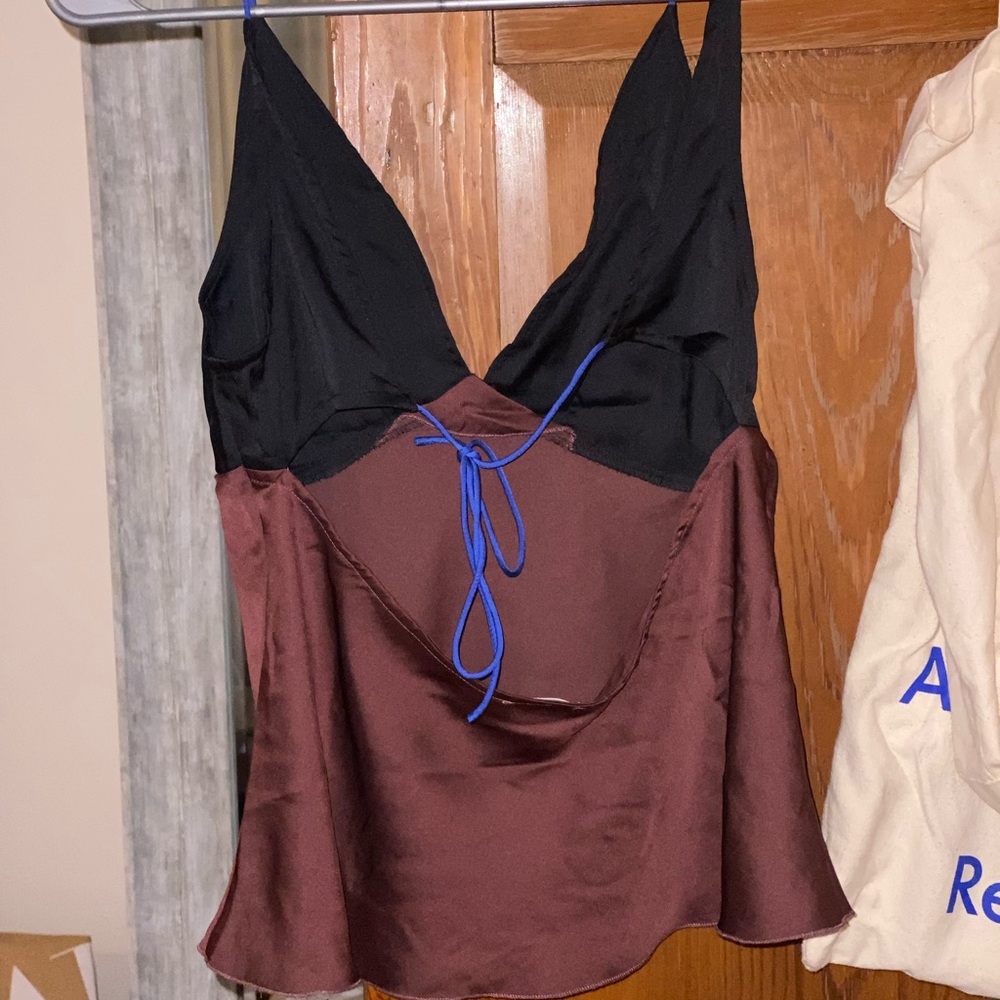 Free People silk tank, never worn, great quality